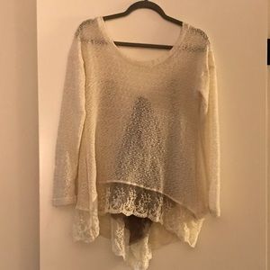 Boutique long sleeve top